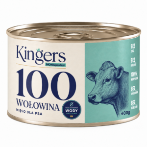 karma mokra wolowina kingers samo mieso 400g