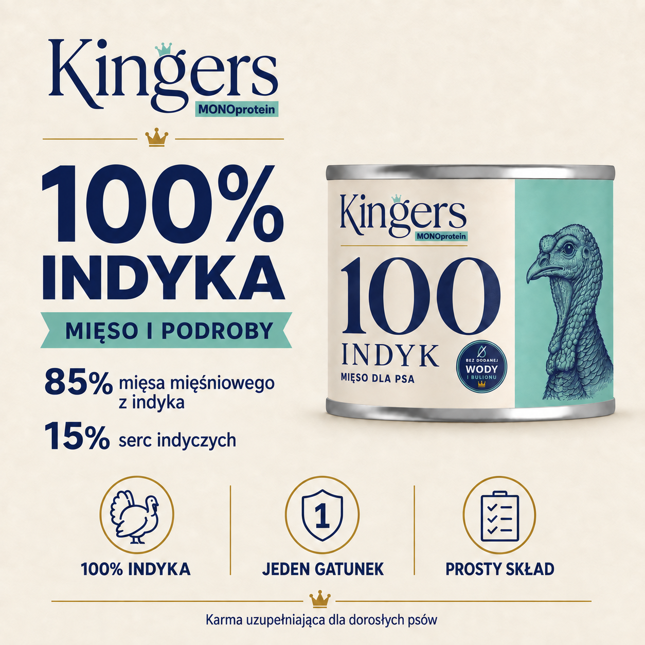 karma mokra dla psa kingers indyk karma mokra dla psa kingers indyk