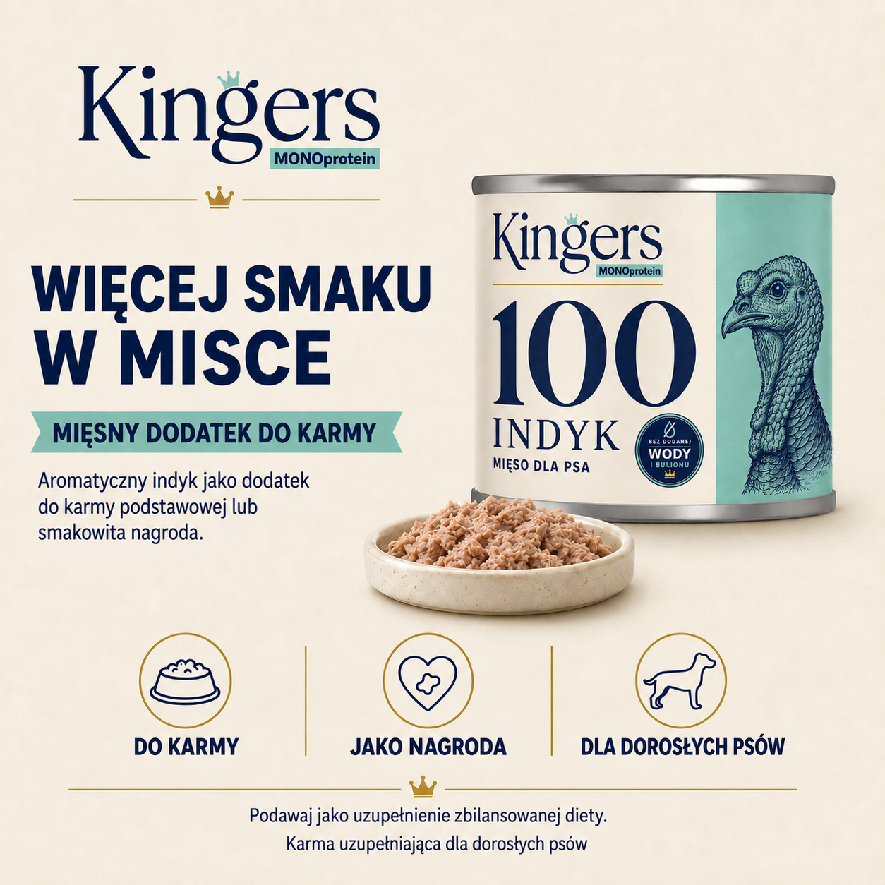 karma mokra kingers indyk samo mieso karma mokra kingers indyk samo mieso