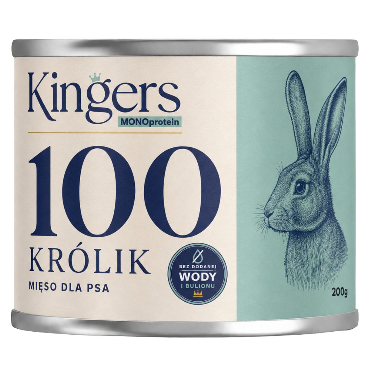 Mokra karma KINGERS Królik